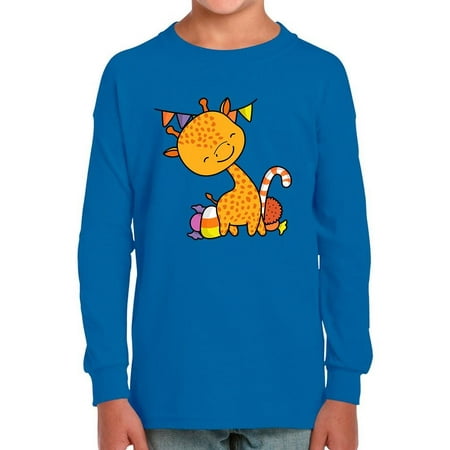 

Cute Giraffe W Candy Long Sleeve Toddler -Image by Shutterstock 4 Toddler