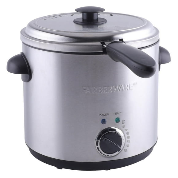 Mainstays Round 1.9 Liter Deep Fryer