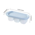 thumbnail image 3 of Semi Enclosed Cat Litter Box with High Sides, Front Entry Kitty Litter Pan with Removable Lid, Odor Control Cat Toilet Includes Scoop (Gray), 3 of 6