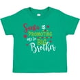 thumbnail image 3 of Inktastic Santa is Promoting Me to Big Brother Boys Toddler T-Shirt, 3 of 5