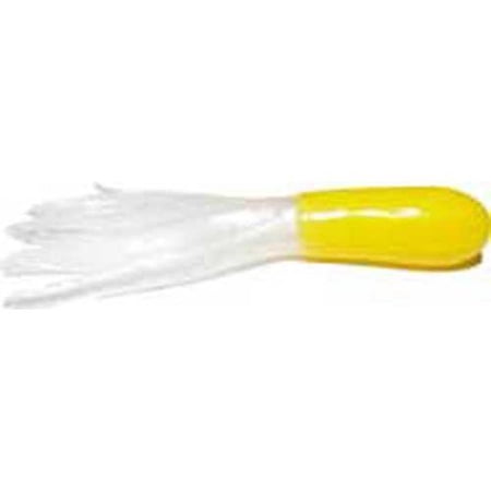Big Bite Crappie Tubes 1.5' 10ct Back/Red/Chartreuse