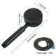 thumbnail image 5 of Cabezal de ducha de acero inoxidable, rociador de agua, accesorio de rociador de baño, cabezal de ducha de habitación, suministros de repuesto, accesorios, negro, juego Inevent HA010028-03B, 5 of 7