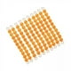 thumbnail image 1 of 2 X 10 Piezas De Cadenas De Cuentas Montessori, Juguete De Conteo Montessori Para Niños De 3 A 5 Años, Regalo Naranja, 1 of 8