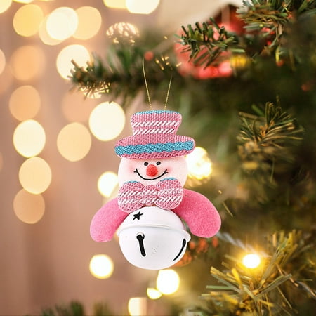 

Christmas Decorations Gift Christmas Tree Christmas Gift Bear Deer Snowman With Bell Small Pendant