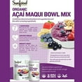 thumbnail image 6 of Sunfood Superfoods Organic Acai Maqui Bowl Mix Superfood Powder with Antioxidant, 6 oz, 6 of 9