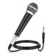 thumbnail image 1 of Micrófonos dinámicos con cable, micrófonos de mano profesionales con cable de 10 pies con toma de micrófono de 1/4" para cantar, hablar, bodas, escenario, 1 of 8