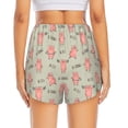 thumbnail image 2 of Lsque Pigs Exercising Printed Women's Running Shorts with Liner Pockets,Elastic Quick Dry Workout Athletic Gym Yoga Shorts,Womens High Waist Shorts-XX-Large, 2 of 9