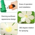 thumbnail image 3 of Crazy Daisy Sprinkler Shaped Garden Sprinkler 720° Rotating Garden Water Feature Sprinkler Dancing Moving Daisy Water Sprinkler for Garden Lawn(Pink), 3 of 15