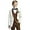 Light Coffee, variant on Lycody 3 Piece Boys Suit Fit Formal Slim Formal Outfit Suit Shawl Collar Jacket Pants Vest Set for Kids Prom Wedding Ring Graduate Party