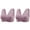 Pink, variant on WREESH 2 Pack Bra Adaptive Bra Women Elegant No Underwire Gathered Bra with Thin Cup and Adjustable Elegant Lace Bra Underwear Back-Smoothing Seamless Bra Underwear Pink