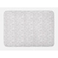 thumbnail image 1 of Floral Bath Mat, Simplistic Thin Lines Sketch Art Gracious Flower Roses Repetitive Print, Plush Bathroom Decor Mat with Non Slip Backing, 29.5" X 17.5", Rose and Pale Mauve, by Ambesonne, 1 of 2