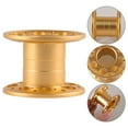 thumbnail image 1 of DEEPCRAFF De Compacto Con Carrete De Aluminio Dorado Y Clip Para Guardar Y Transportar Fácil, 1 of 8