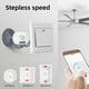 thumbnail image 4 of 3X Tuya Smart WiFi Fan Módulo de Interruptor de Ventilador de Techo Controlador de Interruptor de Voz de Reinicio de Modo Dual para Home, 4 of 6