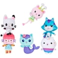 thumbnail image 4 of Gabbyâs Dollhouse, 8-inch MerCat Purr-ific Plush Toy, Kids Toys for Ages 3 and up gabby's dollhouse -, 4 of 5