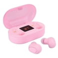 thumbnail image 3 of Auriculares inalámbricos verdaderos Auriculares 5.0 compatibles con Bluetooth Pantalla digital Par automático impermeable Auriculares HIFI, Rosa Inevent EL000316-03B, 3 of 7