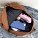 thumbnail image 4 of Guardurnaity Bolso de peluche para niños pequeños, mochilas personalizadas, cómodo bolso de guardería, minimochila personalizada para niñas Mochilas Caqui, 4 of 6