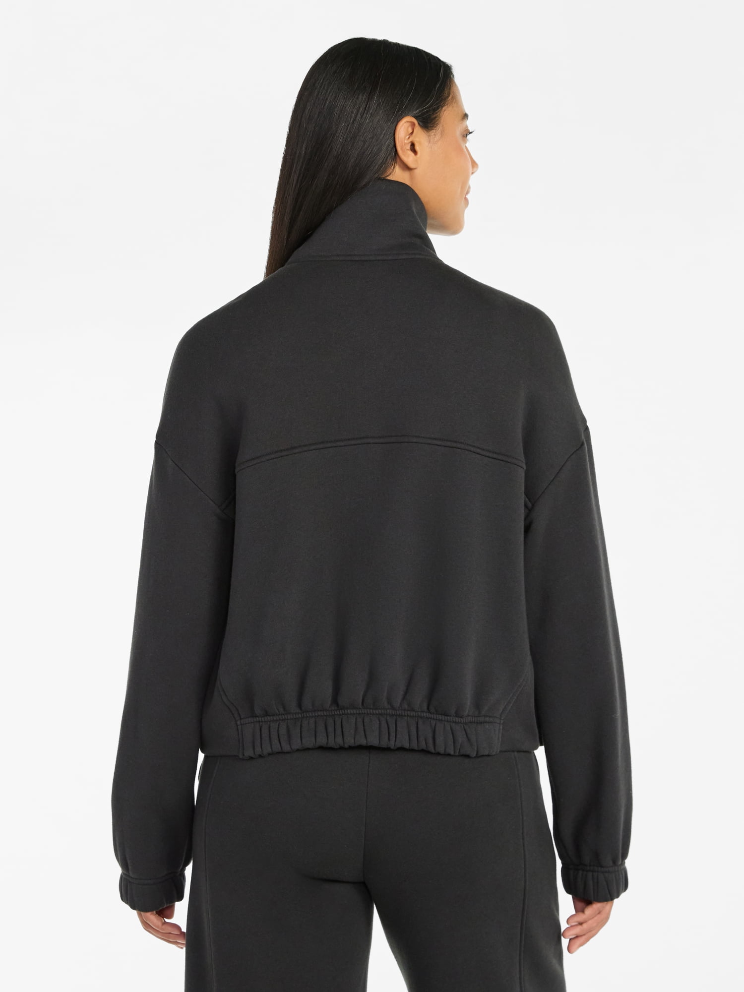 Athletic Works Women's Premium Fleece Active Jacket, Midweight, Sizes XS-4X