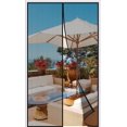 thumbnail image 1 of Mosquitera Magnética Puerta Ventana - Cortina Mosquitera Antimosquitos para exterior o puerta corredera, autoadhesiva, cierre automático sin taladrar, retráctil, tiras 120x220 negro, 1 of 5