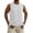 White, variant on Dolkfu Polyester Mens Tank Tops Summer Athletic Crew Neck Sleeveless Gray Refined Pull-on Solid Modern Athletic Tank Tops Gray,Xxs