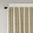 thumbnail image 2 of Gracie Mills Soraya Jacquard Total Blackout Curtain Panel - GRACE-9807, 2 of 3