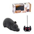 thumbnail image 1 of Bewildely Ratas con control remoto, aspecto realista, emocionante juguete interactivo para gatos, ratón robótico, juguete para gatos Videojuegos portátiles Gris oscuro, 1 of 6