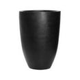 thumbnail image 2 of Pottery Pots 28.35"H Round Extra Large Fiberstone Indoor Outdoor Ben Planter Black, 2 of 5