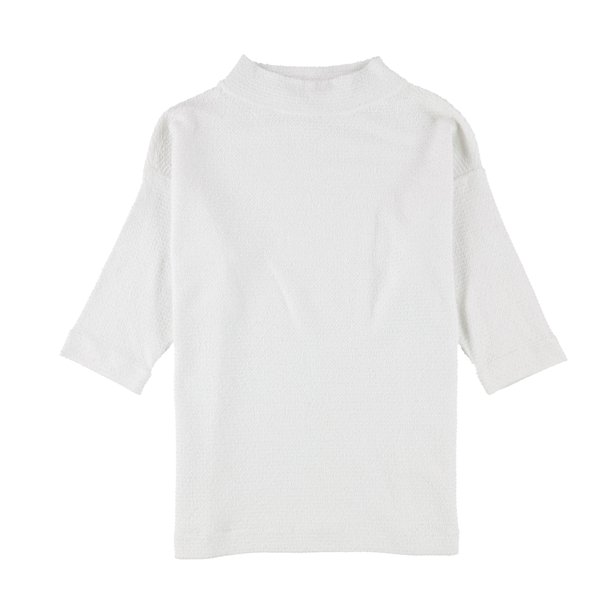 Alfani Womens Textured Pullover Blouse natural M