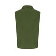 thumbnail image 3 of Maqroz Womens Outerwear Vests Collared Sleeveless Cardigans Button Down Long Jackets Loose Solid Corduroy Tops for Casual and Office, 3 of 8