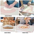 thumbnail image 2 of Mainstays Reusable Silicone 24"x 16" Pastry Mat with Measurements, 2 of 7