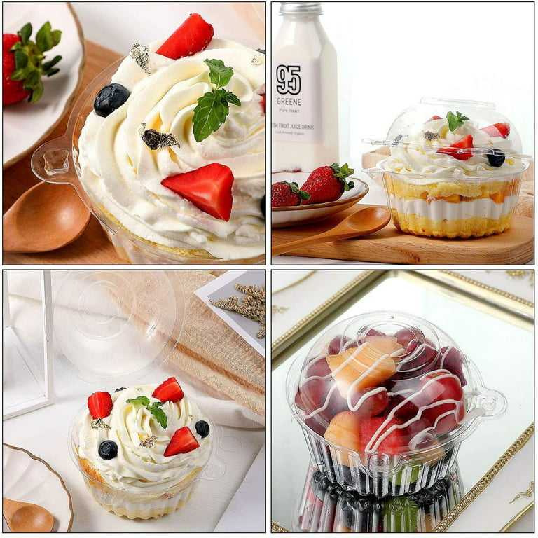 Boxes Food Go To Box Container Sushi Cake Containers Takeout Take  Disposable Out Cupcake Fruit Wedding
