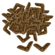 100Pcs Corner Protector Bracket Guards for DIY Menu File Folder