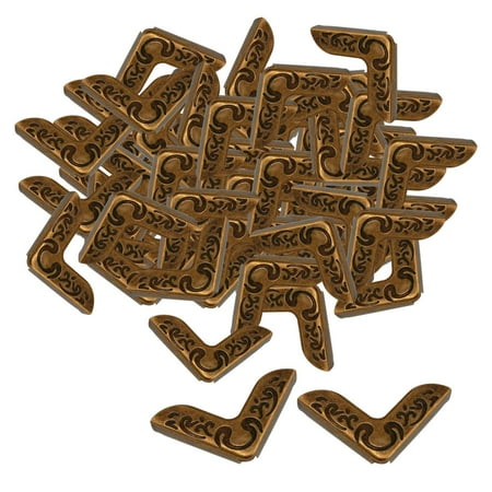 100Pcs Corner Protector Bracket Guards for DIY Menu File Folder