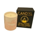thumbnail image 1 of 100% Soy Wax Candle in Pink Marble Ceramic Jar 15oz 60+ Hour, 1 of 5