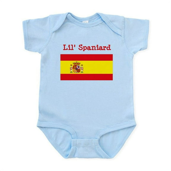 CafePress - Spain Infant Bodysuit - Baby Light Bodysuit, Size Newborn - 24 Months