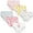 J, variant on Little Girls Baby Soft Cotton Underwear Briefs, Uccdo Toddler Kids Padded Panties Undies, 6-Pack, 2-10T