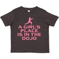 thumbnail image 3 of Inktastic Girls Cute Karate Martial Arts Girls Toddler T-Shirt, 3 of 5