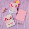 thumbnail image 4 of Lockable Plush Diary Notebook with Key Portable Lined Journal 5.71x8.46Inch, 4 of 11