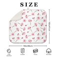 thumbnail image 3 of Pioneer Flower Floral Print Pattern 1 Pack Kitchen Dish Drying Mat, Ultra Absorbent Microfiber Dish Drainer Mat, 16"x18", 3 of 5