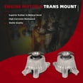 thumbnail image 3 of Left &Right Engine Motor Mount Fits Mercedes-Benz C300 C350e 2.0L 2016-2018 RWD 2052400200+ 2052400300, 3 of 9