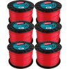 Makita-T-03779 Round Trimmer Line, 0.105", Red, 1,150’, 5 lbs., 6/pk