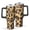 Black-2, variant on 40oz Tumbler with Handle and Straw, Vacuum Insulated Stainless Steel Travel Mug, Fits Car Cup Holder, Animal Print