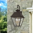 thumbnail image 5 of Livex Lighting - Wentworth - 3 Light Large Outdoor Wall Lantern In Classic, 5 of 10
