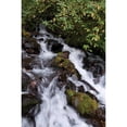 thumbnail image 3 of Berzel, Erin 11x14 Black Modern Framed Museum Art Print Titled - Wahkeena Falls I, 3 of 5