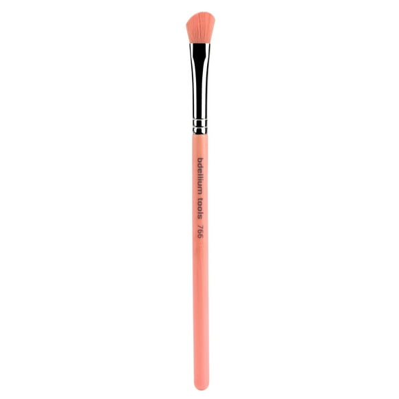 Bdellium Tools Professional Makeup Brush Pink Bambu Series - 766 Angled Shadow