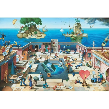 Ultimate Proverbidioms ( 1000 Piece Wooden Jigsaw Puzzle)