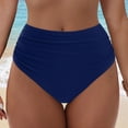 thumbnail image 2 of UAYOTSE Full Coverage Bikini Bottoms for Womens Swimsuits Mid Rise Bathing Suit Bottoms for Women Ruched Tummy Control Swim Bottoms,Sizes M, 2 of 9