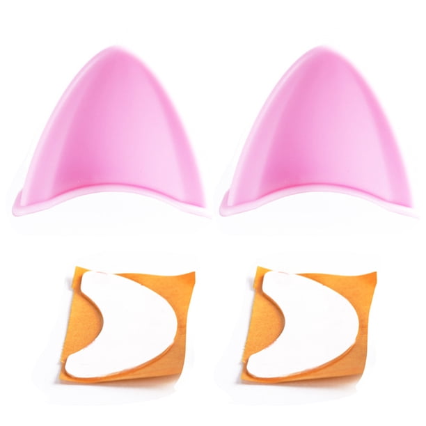 Orejas de gato de silicona con cintas, accesorios bonitos para casco, casco de esquí, casco de motocicleta (casco no incluido), 2 uds. YUNYI BRAND Deportes