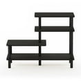 thumbnail image 3 of Pemberly Row Turn-N-Tube Wood 3-Tier Side Display Rack in Espresso/Black, 3 of 6