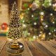 thumbnail image 3 of Mini árbol de Navidad de de mercurio con luces LED, batería (no incluida), pieza central , adorno de escultura para decoración del hogar Estilo B Sunnimix estatua de árbol, 3 of 8