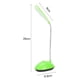 thumbnail image 2 of Lámpara de mesa LED de cuello de cisne flexible Luz nocturna alimentada por batería AAA (verde) Tmvgtek Para estrenar, 2 of 8